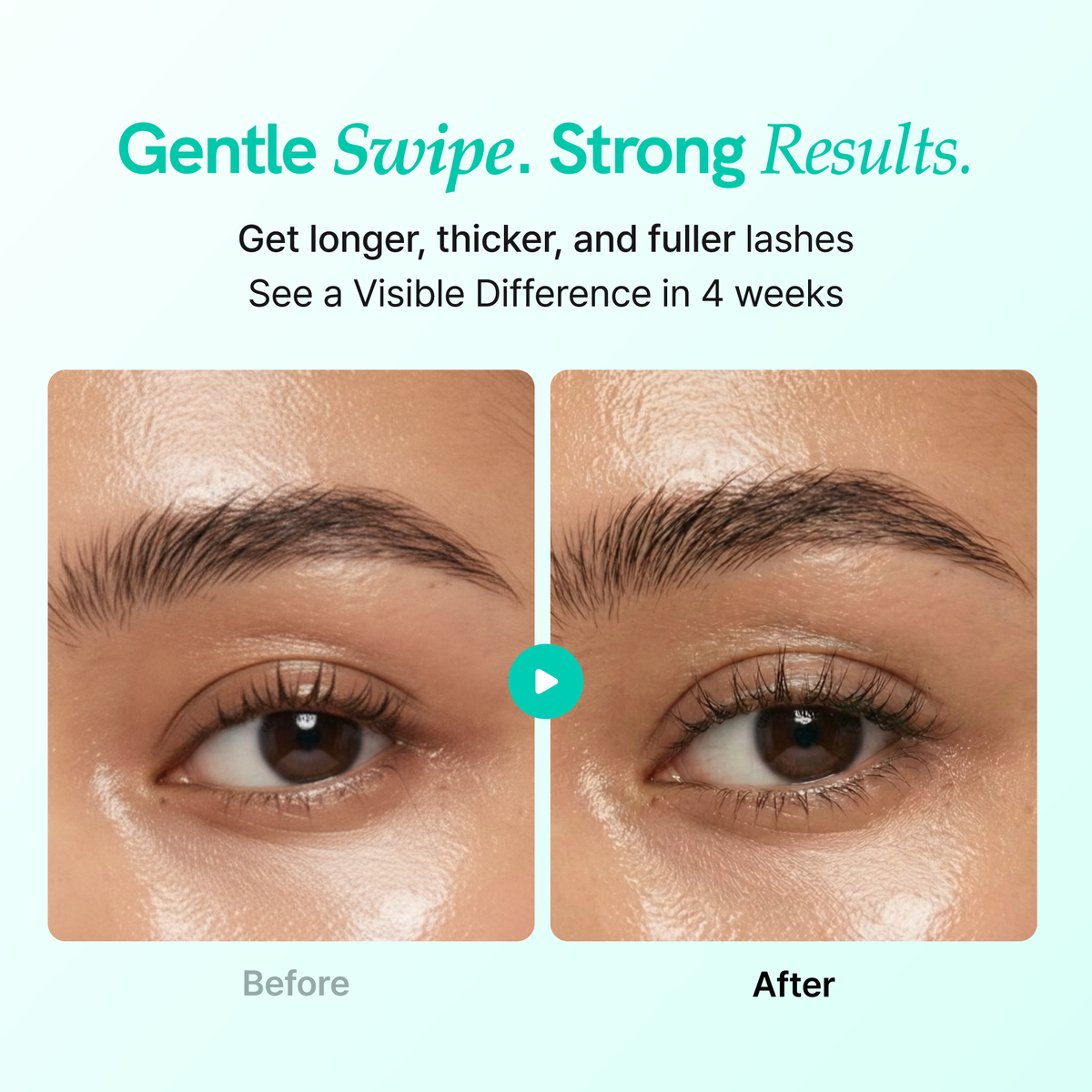 Power & Volume Eyelash Serum | 7 Peptides for Lashes & Brows
