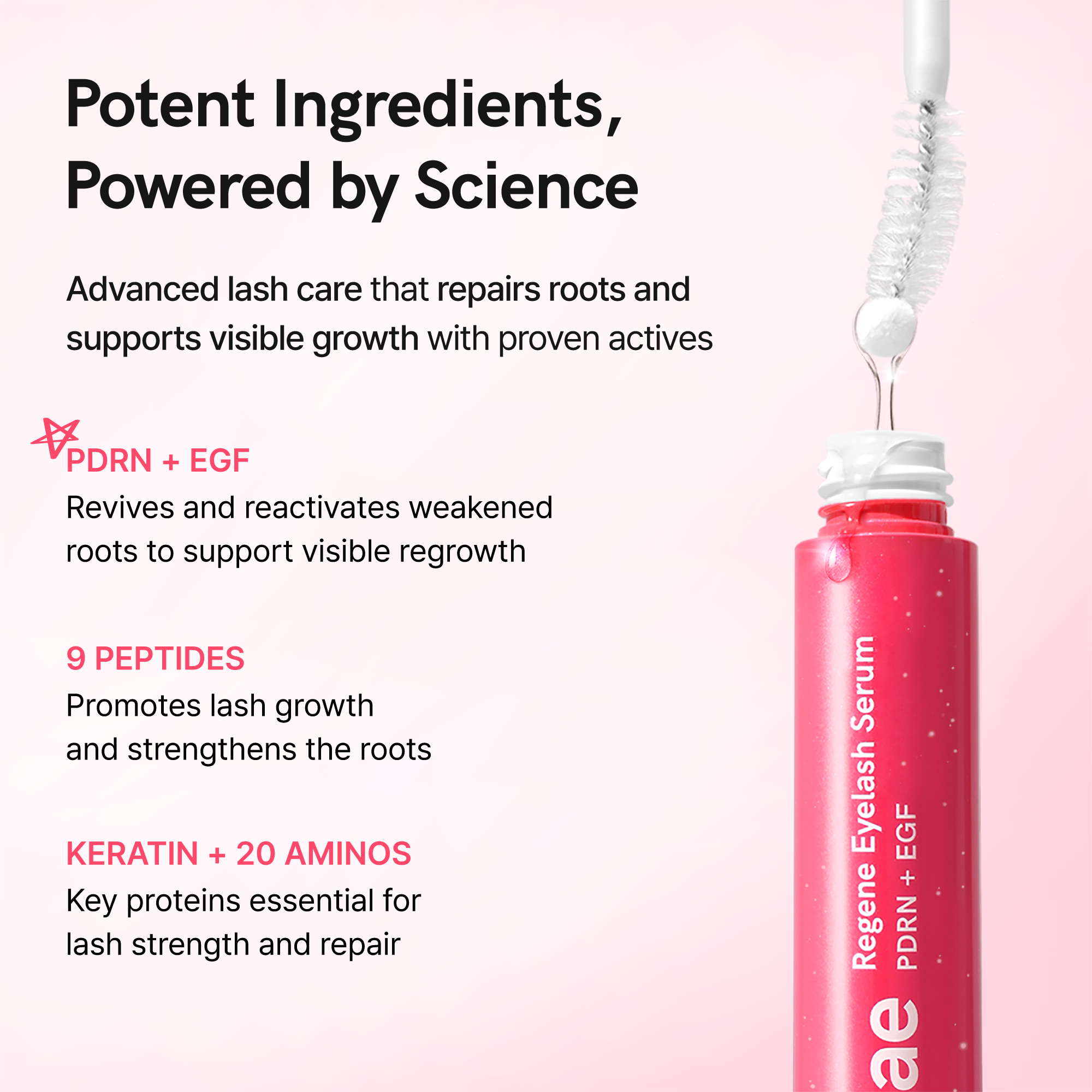 Ruminae Regene PDRN + EGF Eyelash Serum 10ml
